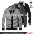 new men's two piece fake collar knitted shirt for spring